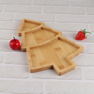 China products xmas tree shaped bamboo chopping blocks for sale