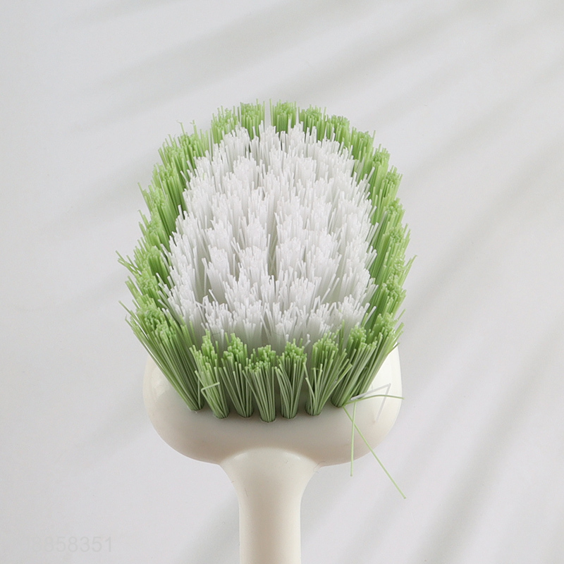 Latest design long handle kitchen pot brush dish brush for sale