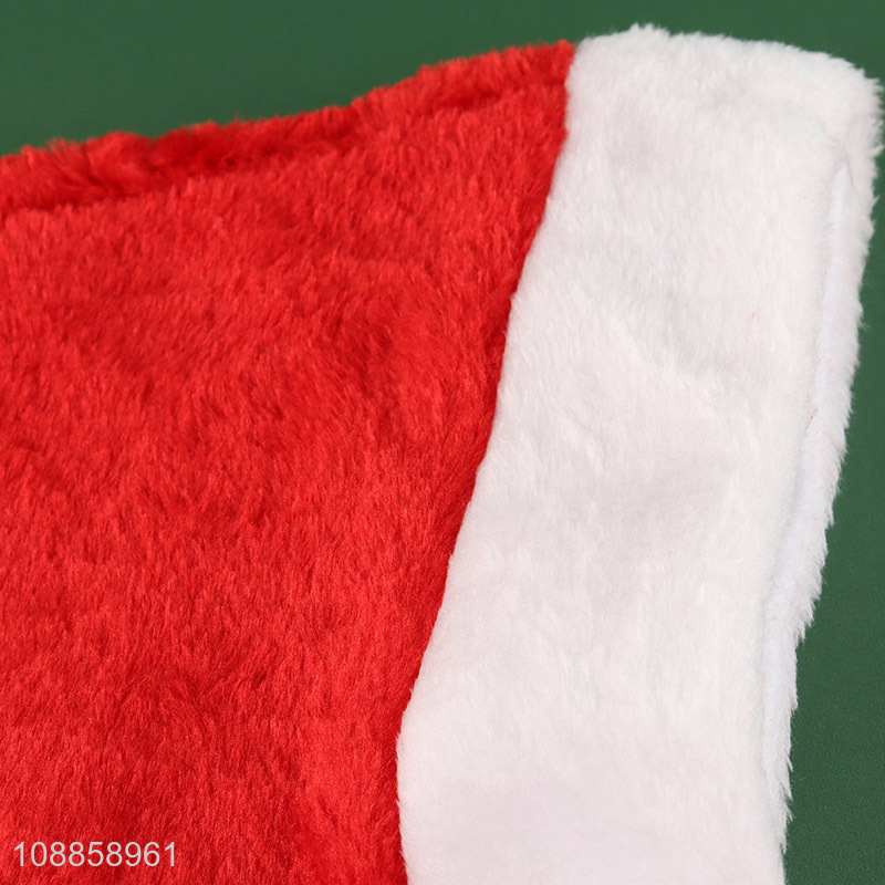 New Product Plush Santa Hat Christmas Hat for Kids Children Adults