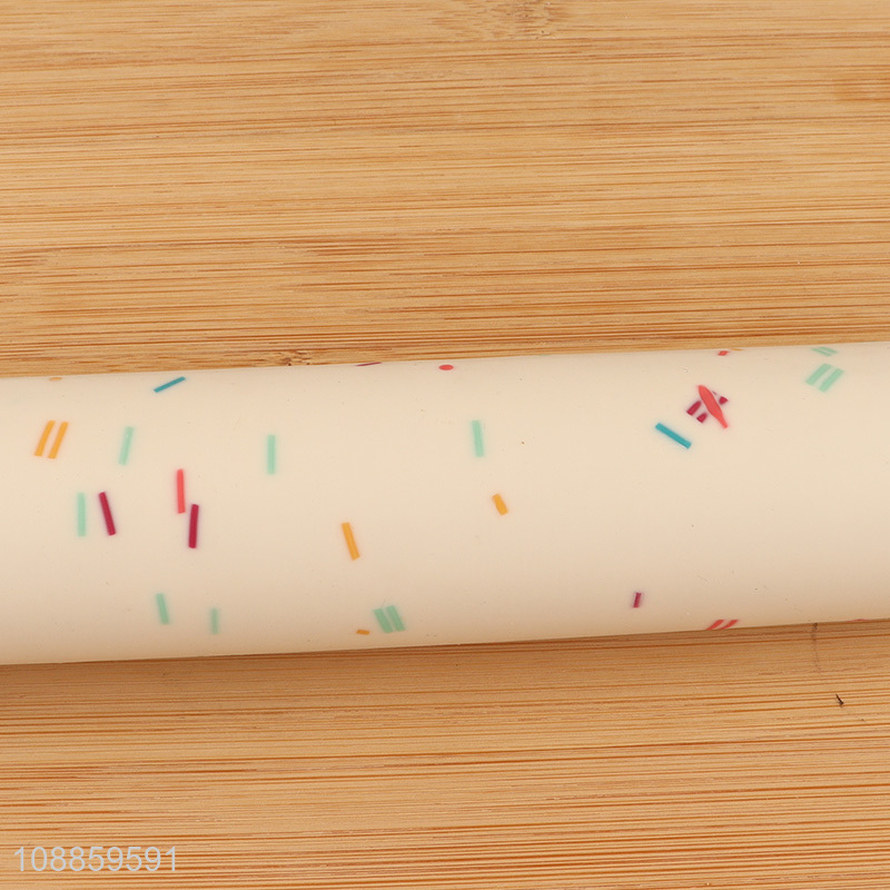 Top products silicone non-stick pastry dough rolling pin