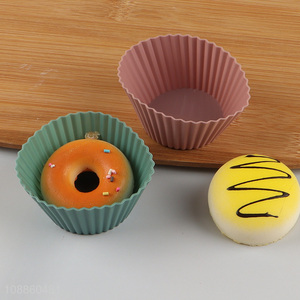 Top products multicolor silicone non-stick cake cup