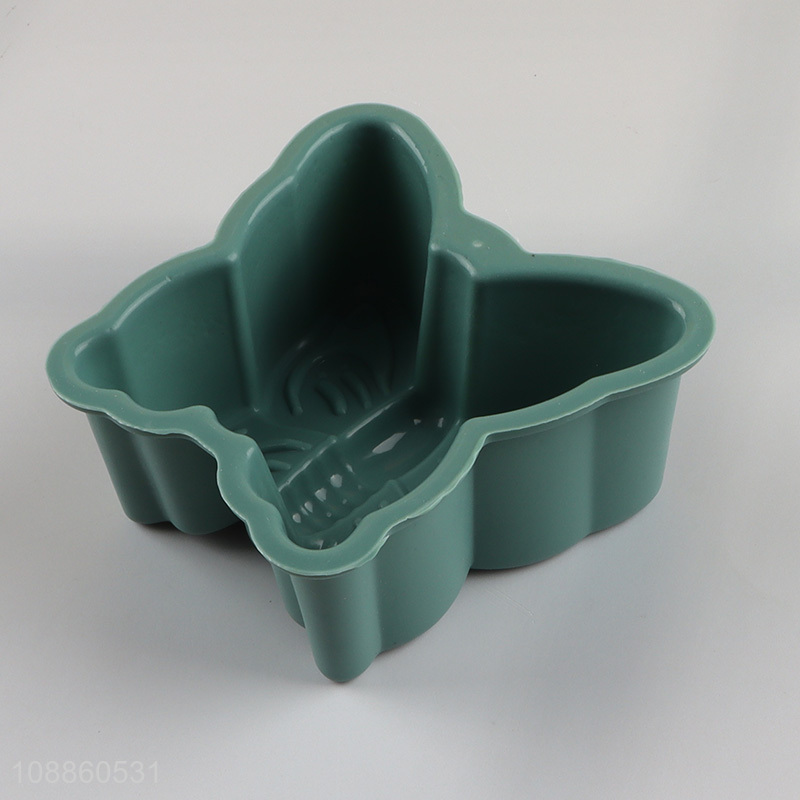 Yiwu market butterfly shaped silicone non-stick cake mold