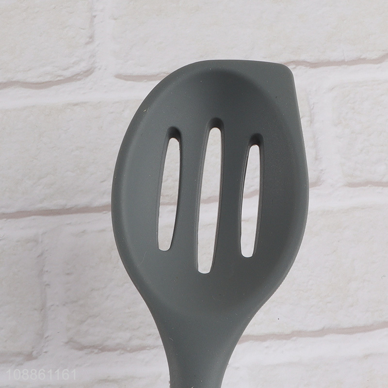 China supplier nylon kitchen utensils cooking slotted ladle