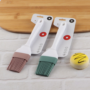 High quality silicone basting pastry oil brush heat resistant food brush