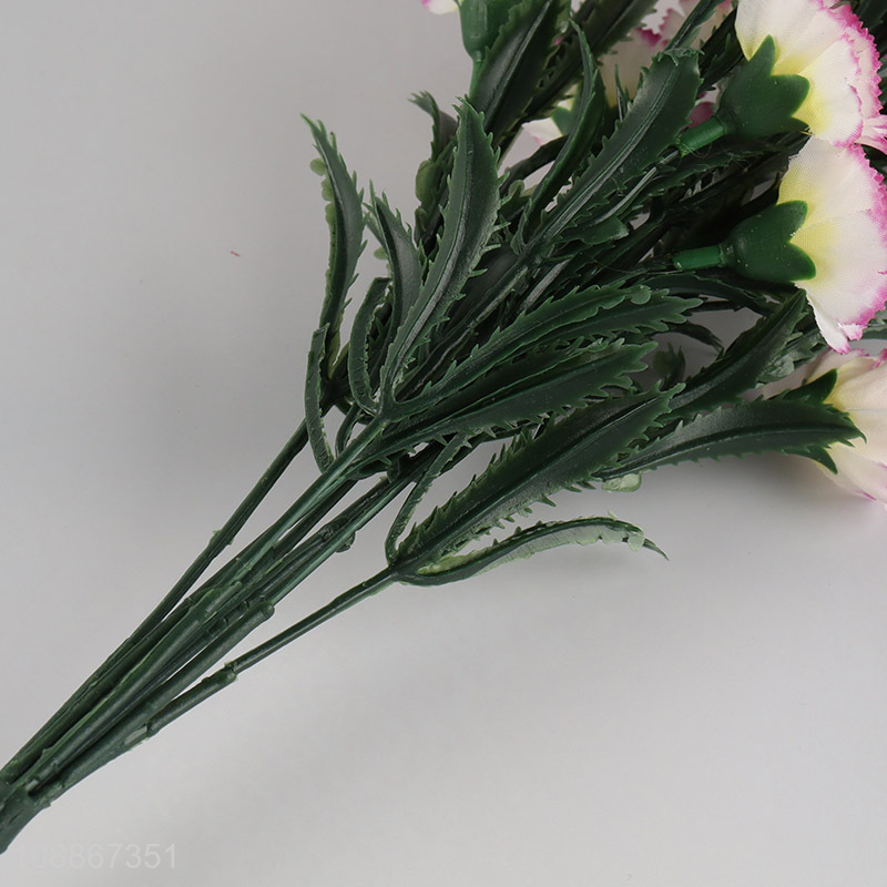 Online wholesale multicolor natural artificial carnation flower