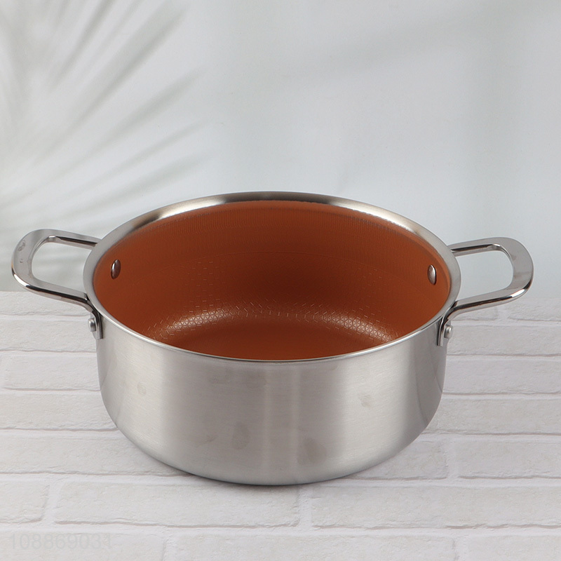 Wholesale large capacity stainless steel non-stick steamer pot with lid