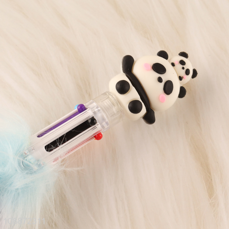 Most popular panda cartoon students ballpoint pen for stationery