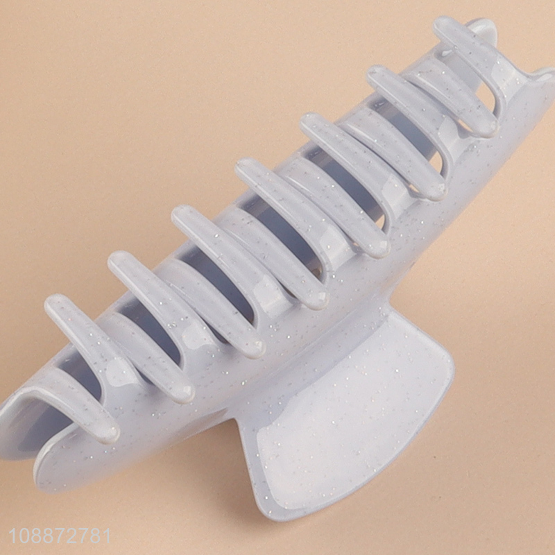 Factory direct sale large cellulose acetate hair claw clips hair clamps