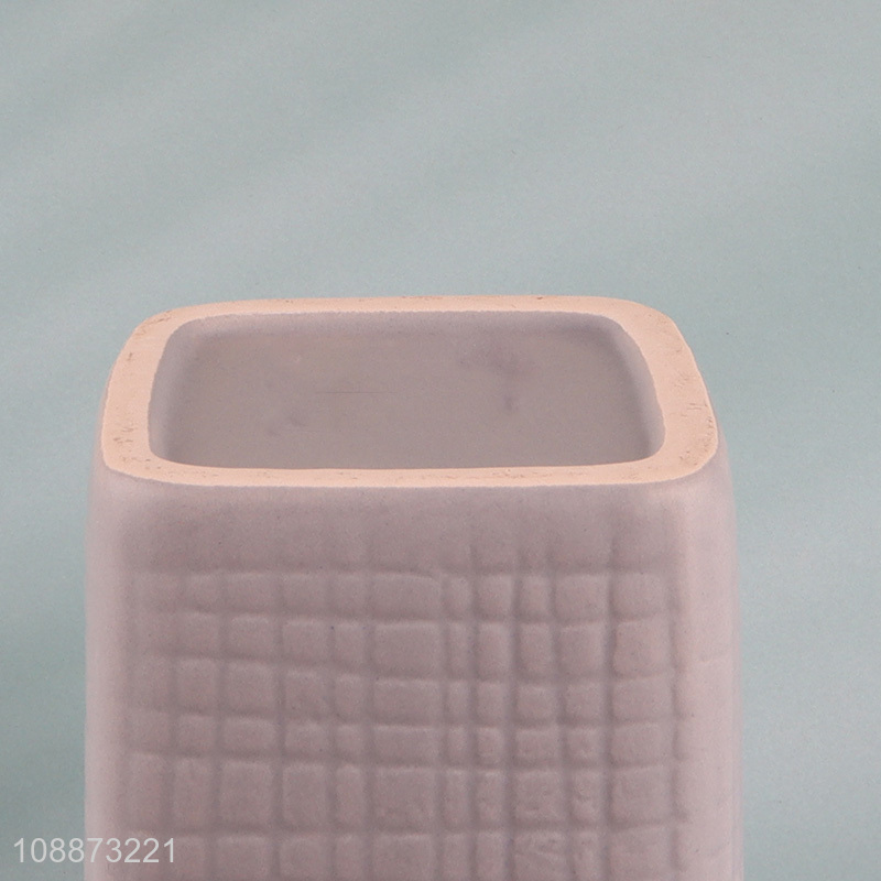 Online wholesale ceramic toothbrush holder ceramic mouthwash cup