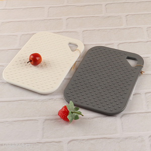 Online wholesale double sided plastic cutting board for kitchen