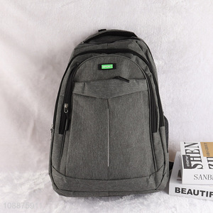 New product grey polyester men casual sports backpack for sale