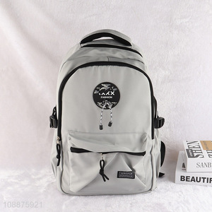 Low price waterproof polyester men backpack sports casual backpack