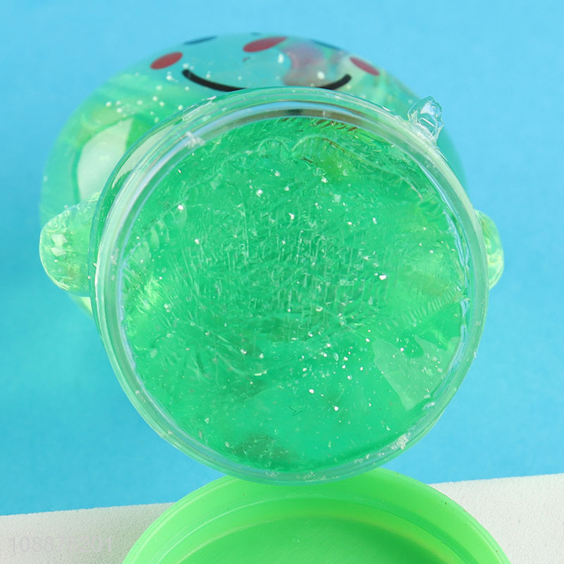 Factory direct sale cartoon soft non-toxic crystal slime toys