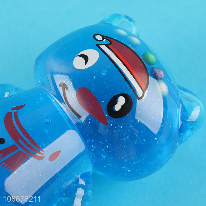 Most popular cartoon soft kids crystal mud toys crystal slime toys