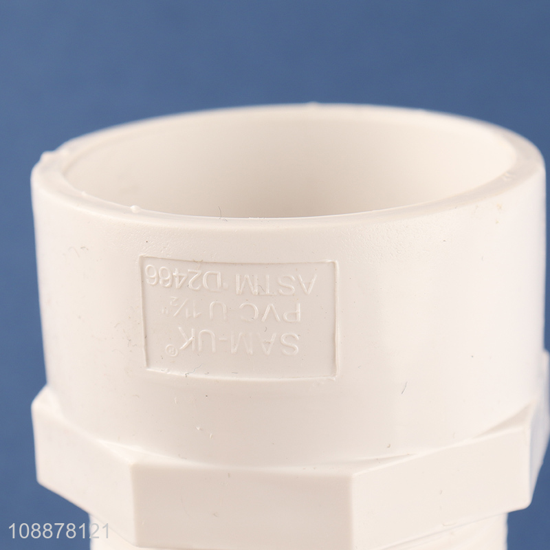 Top sale PVC external threaded coupling pipe fittings wholesale