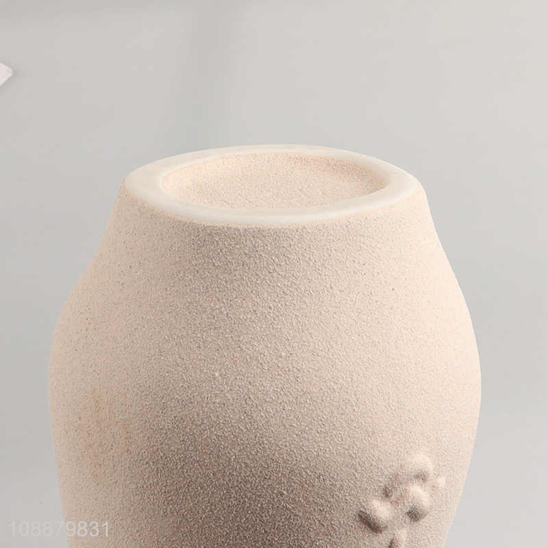 Wholesale Unique Ceramic Face Vase for Home Office Tabletop Decor