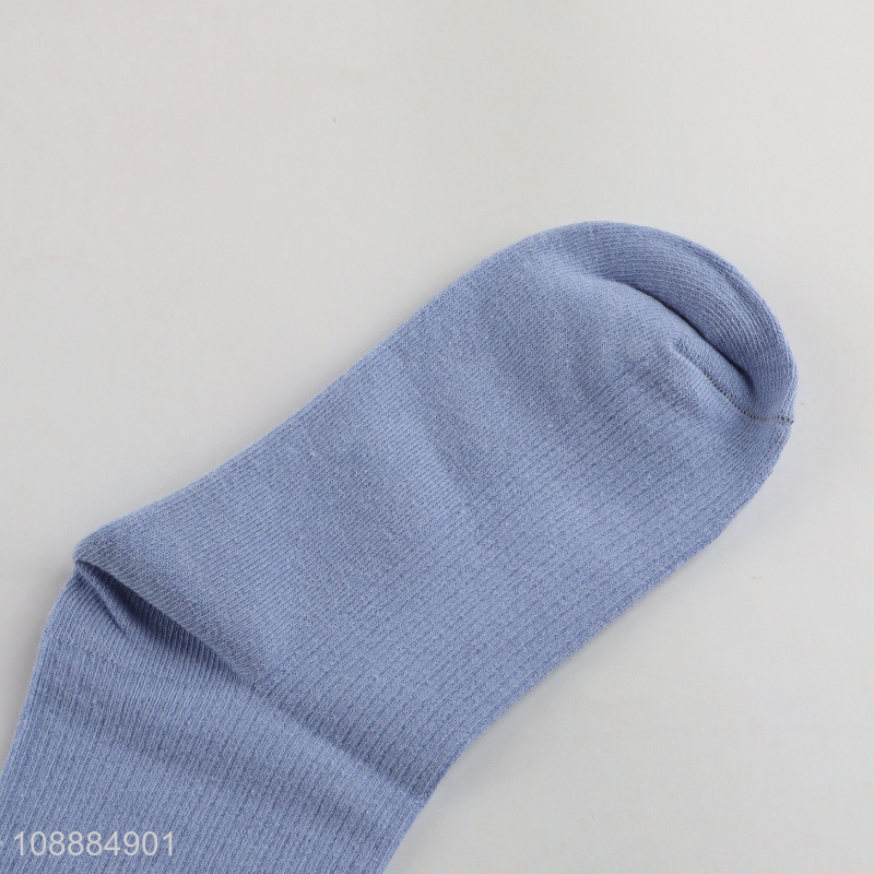 Hot selling moisture wicking soft comfy cotton crew socks for kids