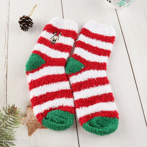 New arrival Christmas socks winter soft holiday slipper socks