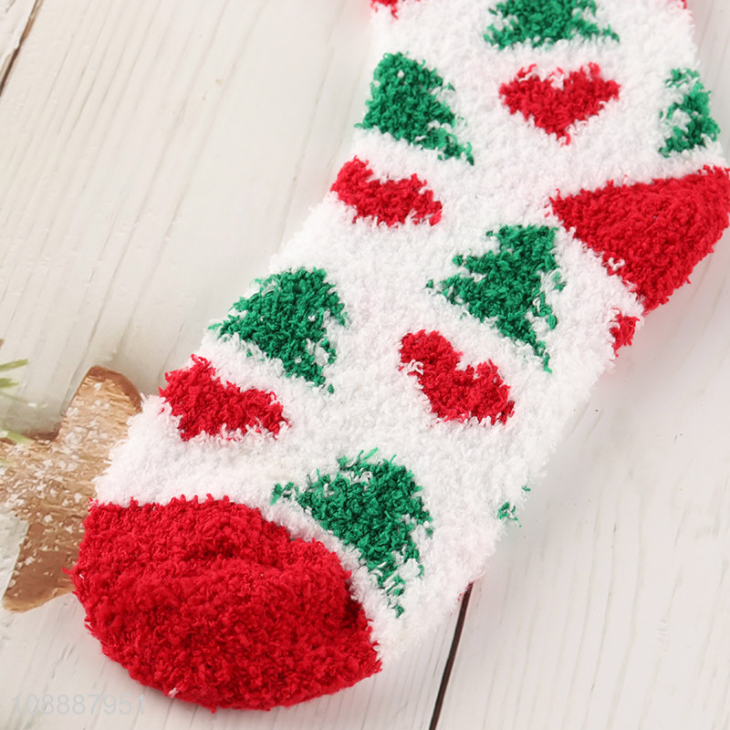 High quality Christmas socks winter home sleeping slipper socks