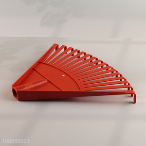 Top selling pvc garden leaf rake head for garden supplies