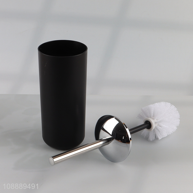 China factory black 6pcs bathroom set toothbrush cup soapbox set for sale