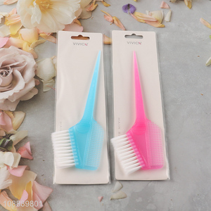 Wholesale colorful plastic hair dye brush hair dye tool