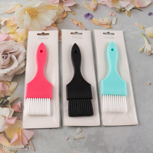 New arrival colorful hair dye brush with soft bristles