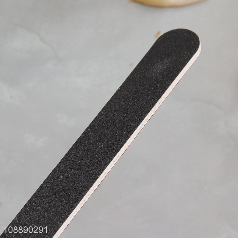 High quality 1pc double sided nail file manicure pedicure tool