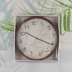 High quality simple silent wall clock for school classroom kitchen