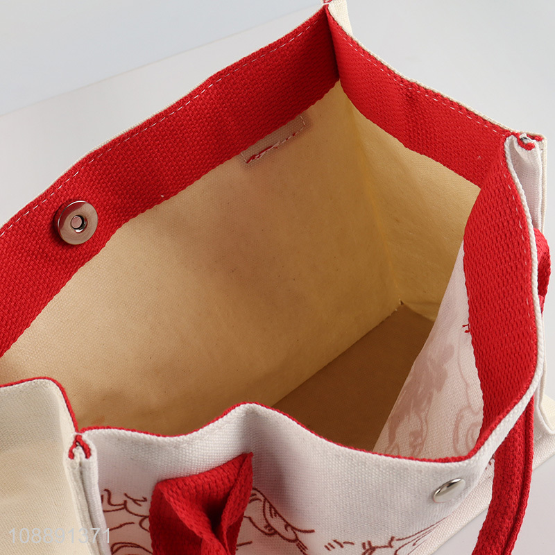 China imports canvas tote bag festive shoulder bag for women