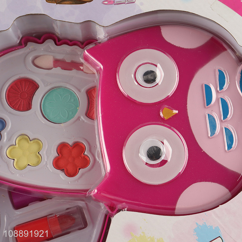 Factory wholesale kids girls cosmetic set toy makeup kit toy