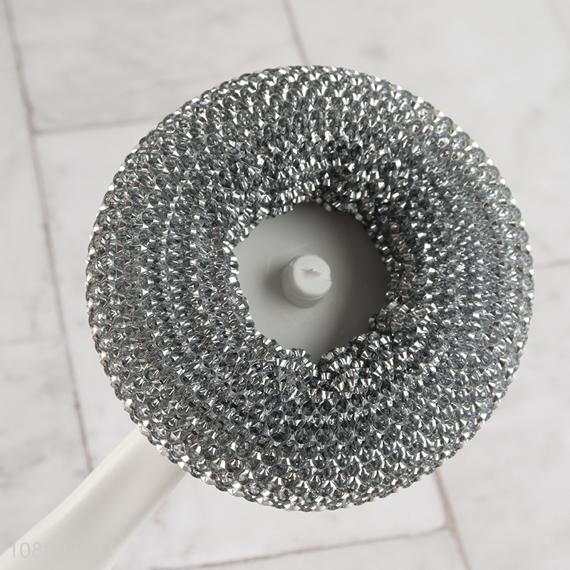 China imports steel wool pot scrub brush dish cleaning brush