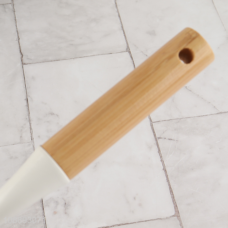 Wholesale bamboo handle pot dish brush kitchen cleaning brush