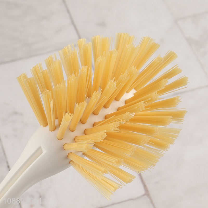 Factory supply pot scrub brush double sided bristles scrubber