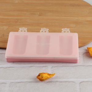 China factory silicone popsicle mold ice pop mold