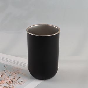 Factory supply black stainless steel water cup drinking cup