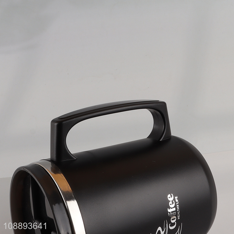 New arrival black stainless steel water cup coffee cup