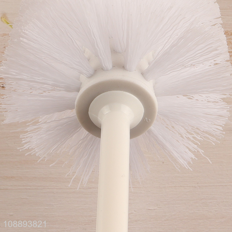 China products bathroom accessories plastic handle toilet brush
