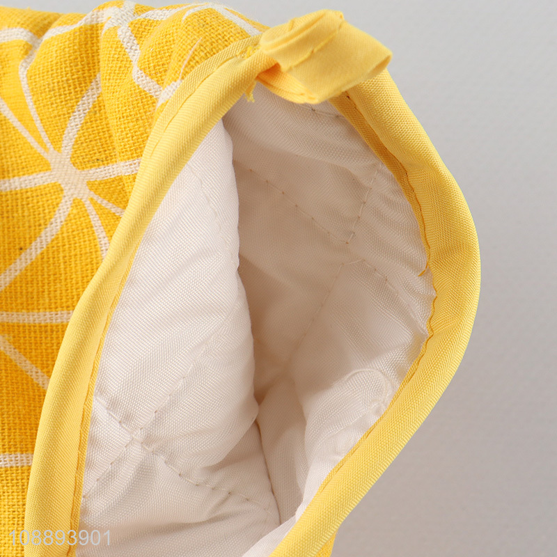 Hot selling heat resistant baking glove non-slip kitchen oven mitt