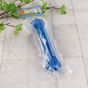 Wholesale 20m durable windproof plastic clothesline for hanging clothing