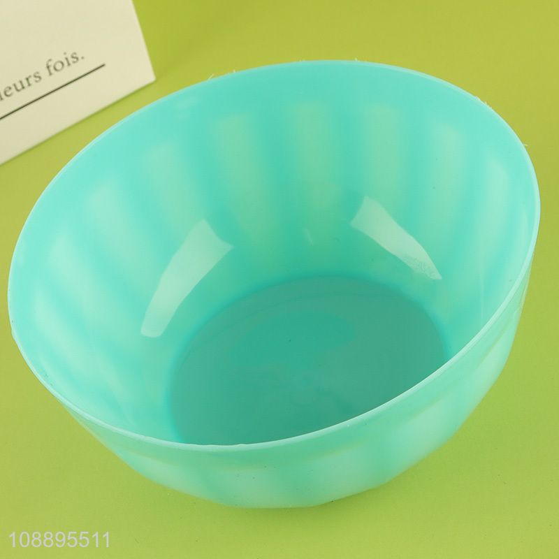 China imports 4-piece colorful durable plastic bowls for cereal fruit