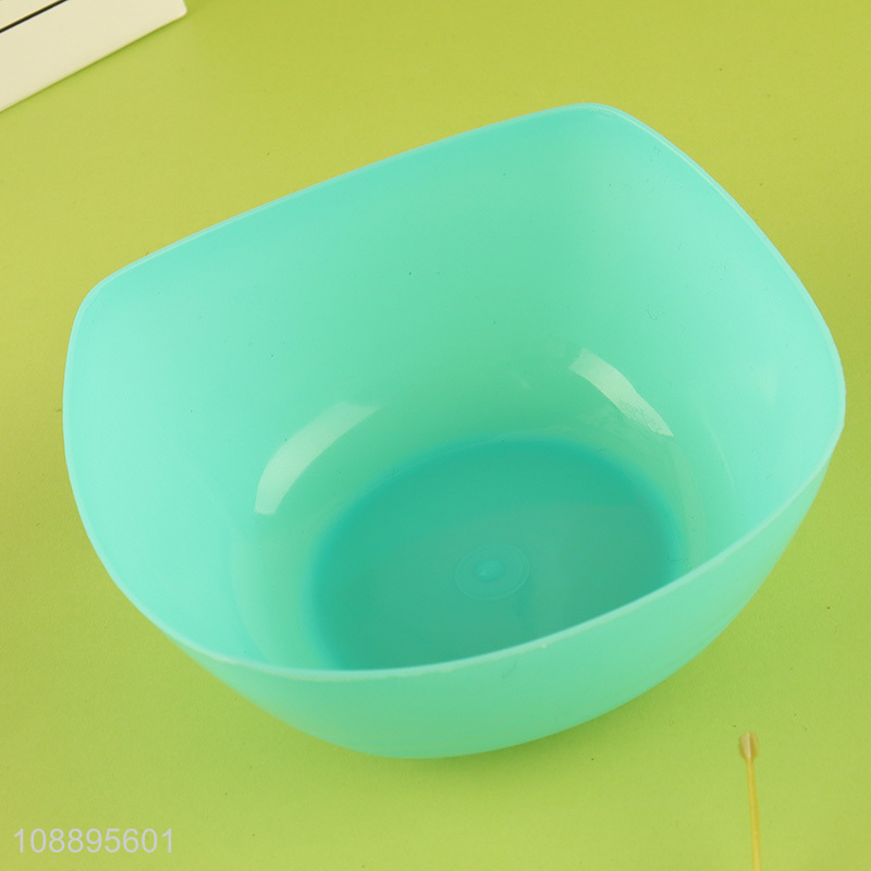 China imports 4 pack colorful shatterproof food grade plastic bowls