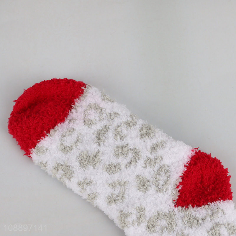 Good selling winter fuzzy socks girls tube socks