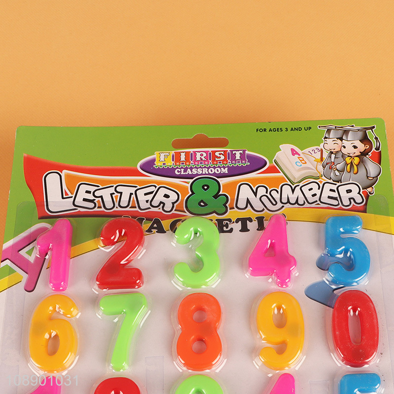 Hot selling 26pcs baby teaching toys magnetic number set toys