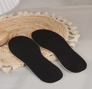 Yiwu market breathable 36-46 latex shoes insoles for sale