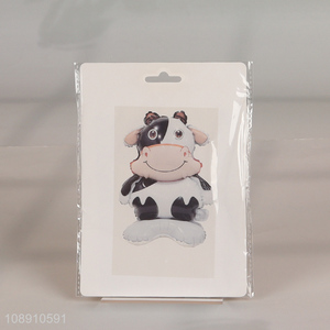 Top selling cartoon cow shape foil balloon for party decoration