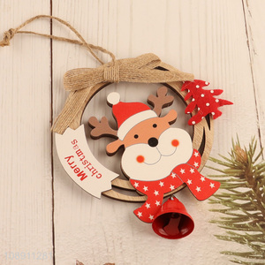 New Arrival Christmas Wooden Hollow Ornaments Winter Hanging Ornaments