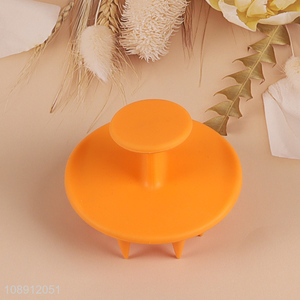 Good selling orange massage hair scalp brush wholesale