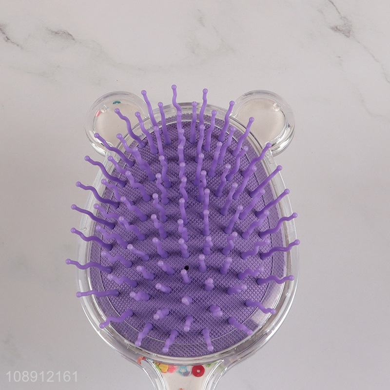 New arrival plastic massage anti-static hair comb hair brush