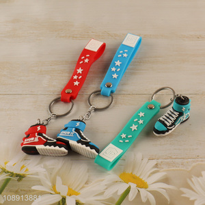 Wholesale Kawaii Keychain Silicone Sneaker <em>Key</em> <em>Chain</em> for Kids